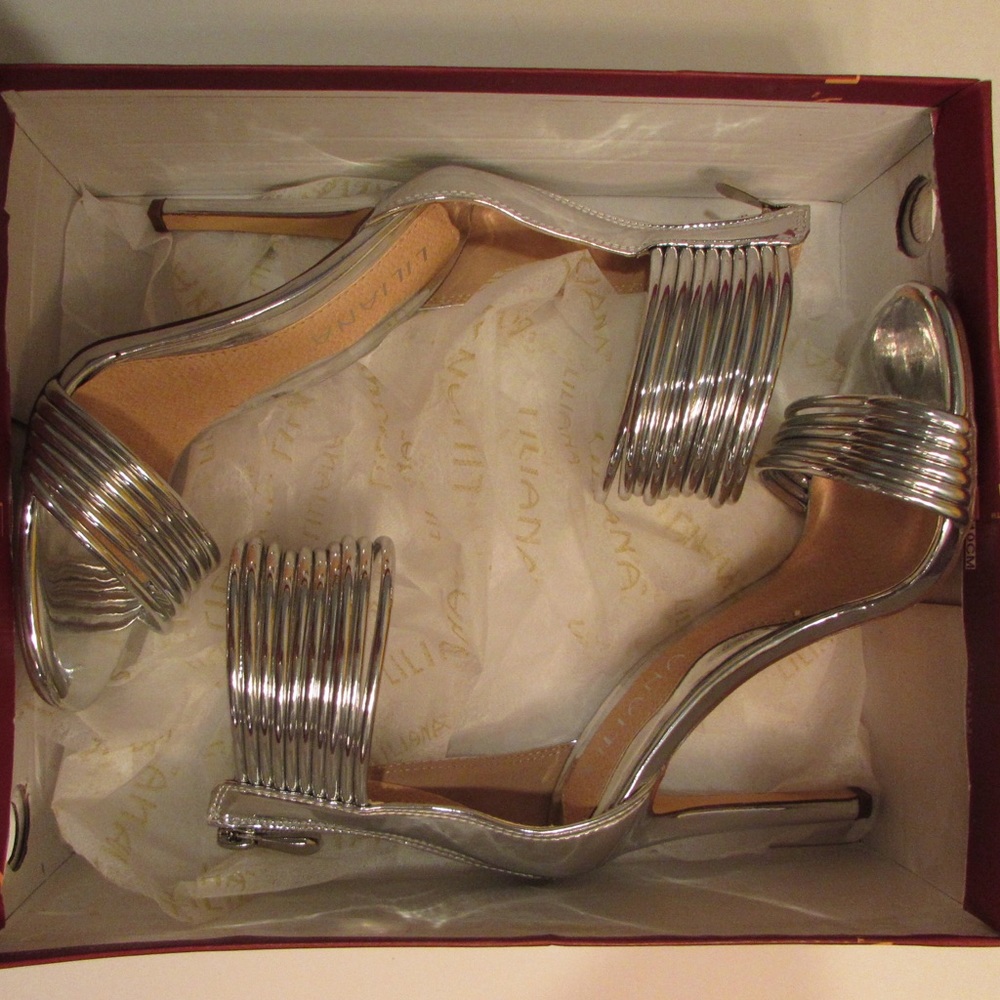 Silver Liliana ‘Donna’ High Heel